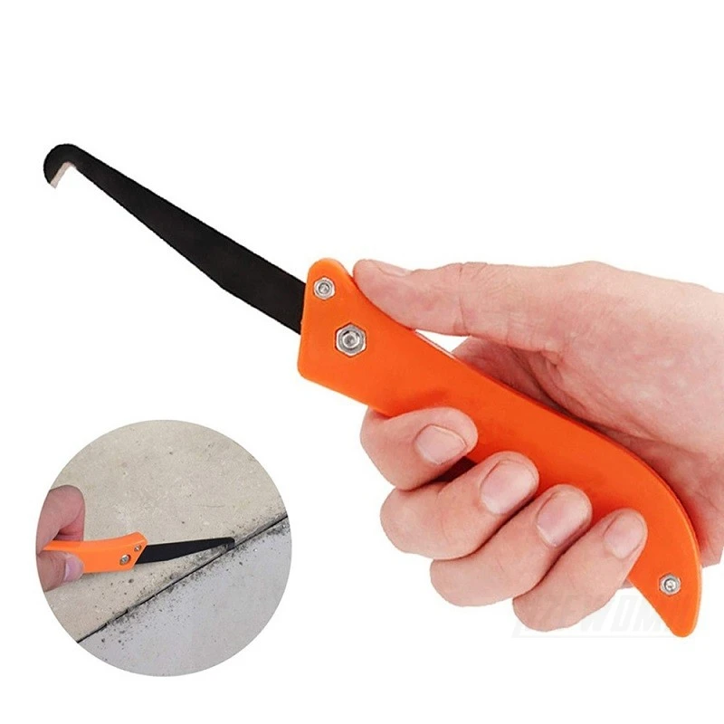 Tile Gap Repair Tool Hook Knife Professional Cleaning and Removal of Old Grout Hand Tools Tungsten Steel Joint Notcher Collator