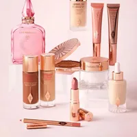 Charlotte Tilbury Beauty Magic Serum Hydrate Brighten Pre Makeup Highlighter Liquid Highlight Air Cushion Pen Gold Tube Lipstick 1