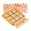 Wooden Sudoku Puzzles For Adults And Kids Brain Teaser Iq Challenge Logical Thinking Games Educational Intelligence Toys 5