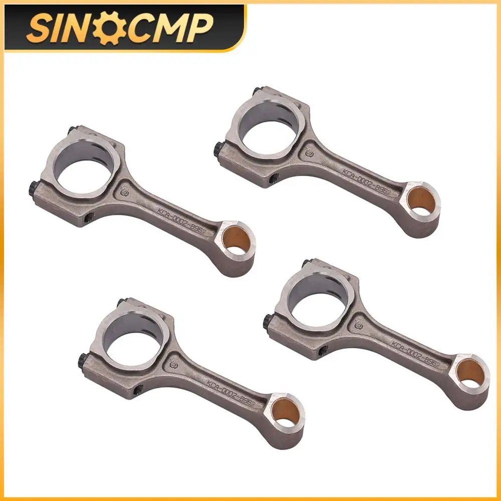 4x OEM CONNECTING ROD 23510-2E101 For 12-16 HYUNDAI ELANTRA 14-15 KIA FORTE 1.8L Auto Professional Accessories