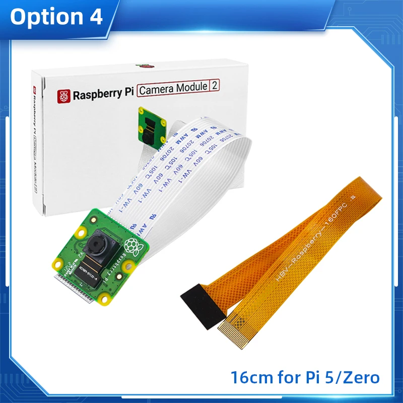 thumbnail image 2 of Waveshare IMX219 Camera Module – 8MP, 160° Wide Angle, For Raspberry Pi 5/4/3/Zero & Jetson Nano 2 of 14