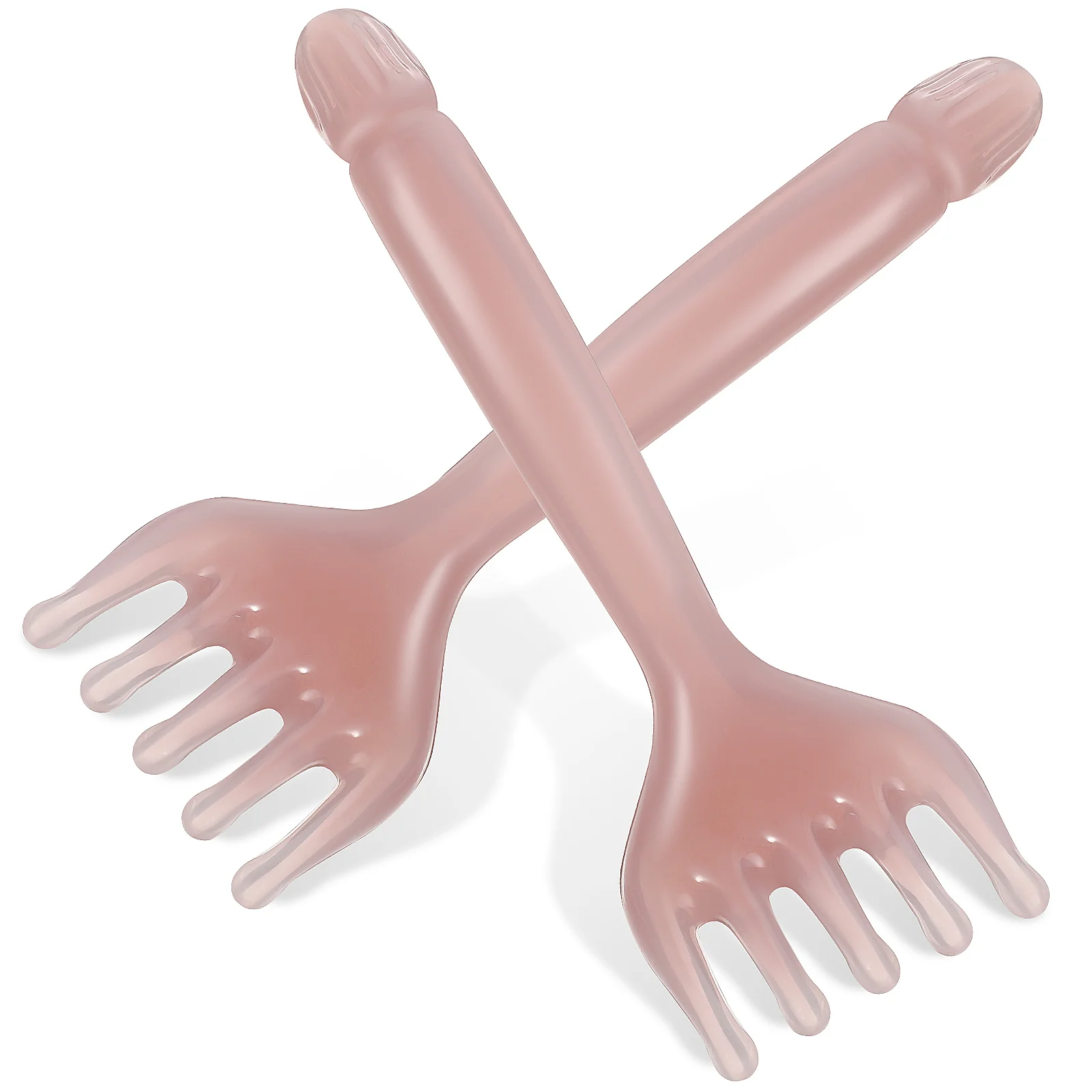 2 Pcs Massage Comb Mens Womens For Wide Tooth Combs Scalp Hair Resin Man Miss Small