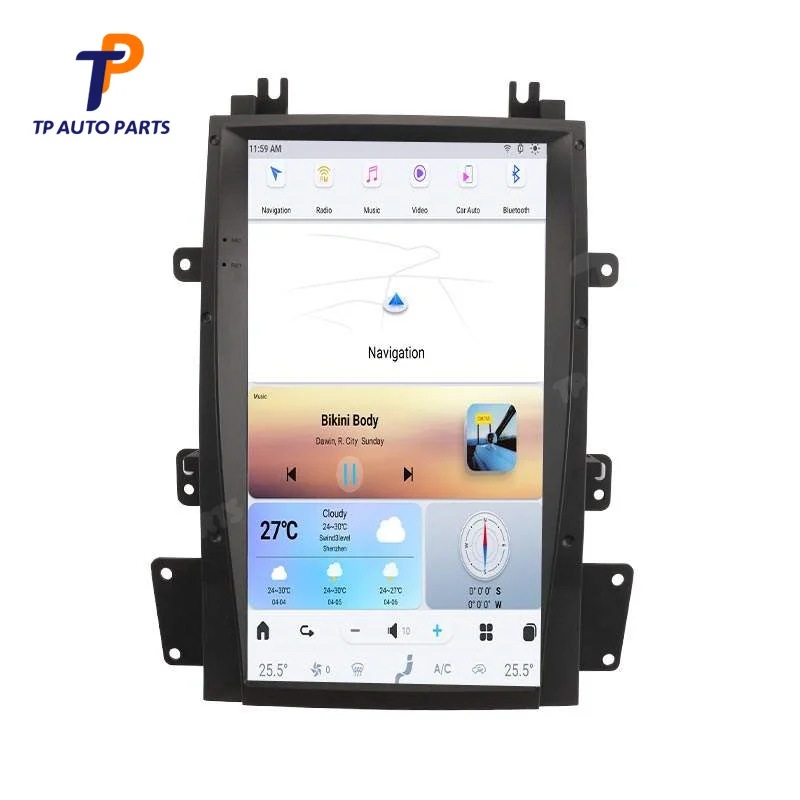 

Android 13 Auto Stereo Screen Car Radio For Cadillac Escalade 2008-2012 BT Car Player Gps Navigation Multimedia DSP 4G WIFI