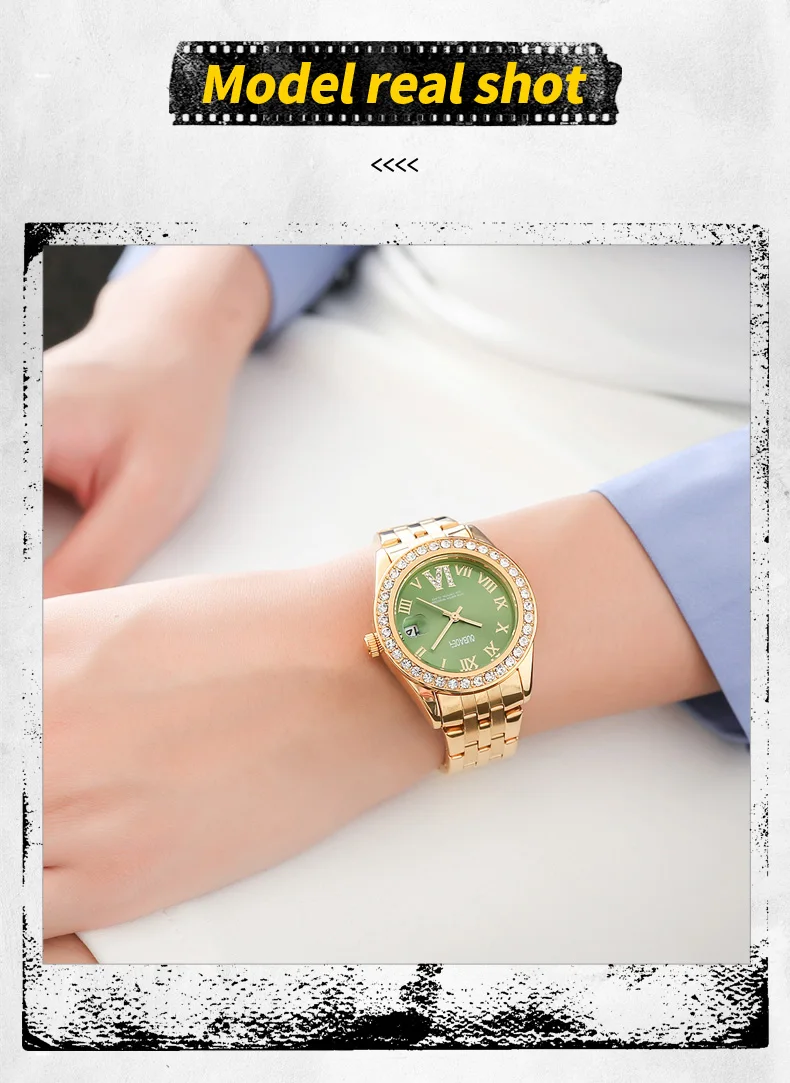 OUBAOER Brand SUNKTA Women Watches Sapphire Top Luxury Watch Woman Quartz Waterproof Women's Wristwatch Ladies Girls Watch Clock