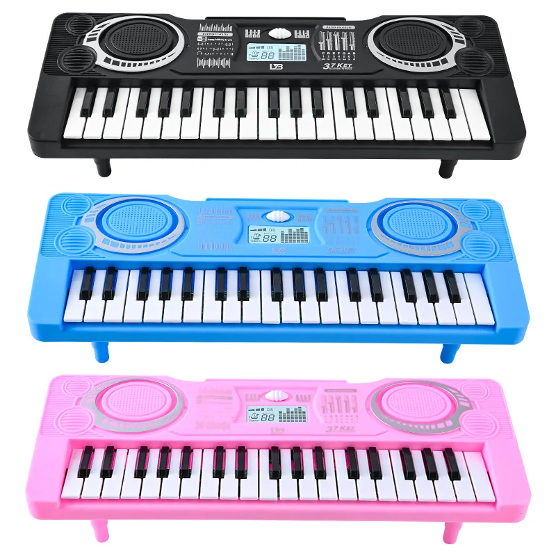 Tastiera Digitale Portatile A 37 Tasti Display A Led Pianoforte Elettronico Digitale Strumento Musicale Per Bambini Giocattolo Educativo Per Bambini