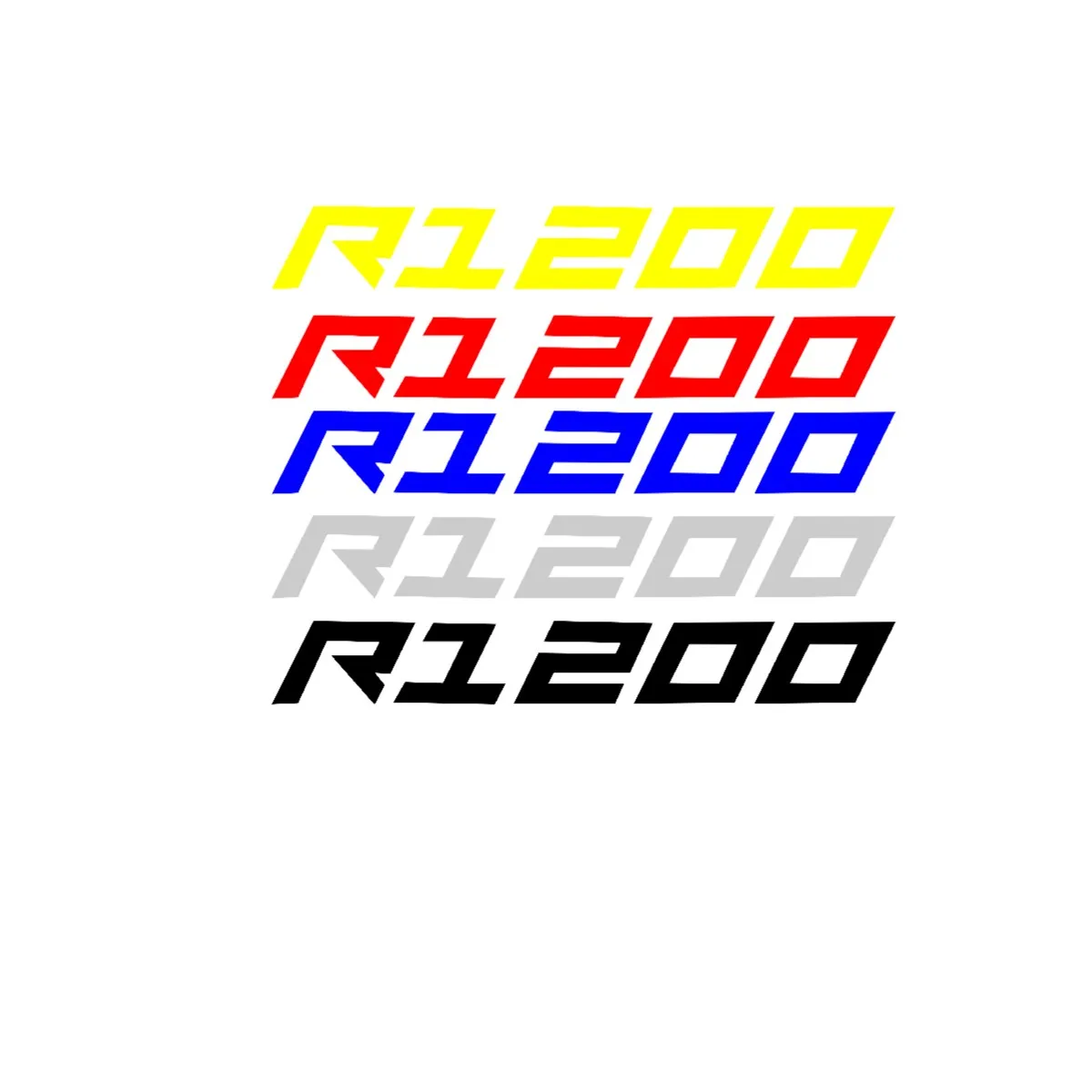 

Наклейки на мотоцикл, ярлыки, фотонаклейки для BMW R1200 R 1200, логотип a pair