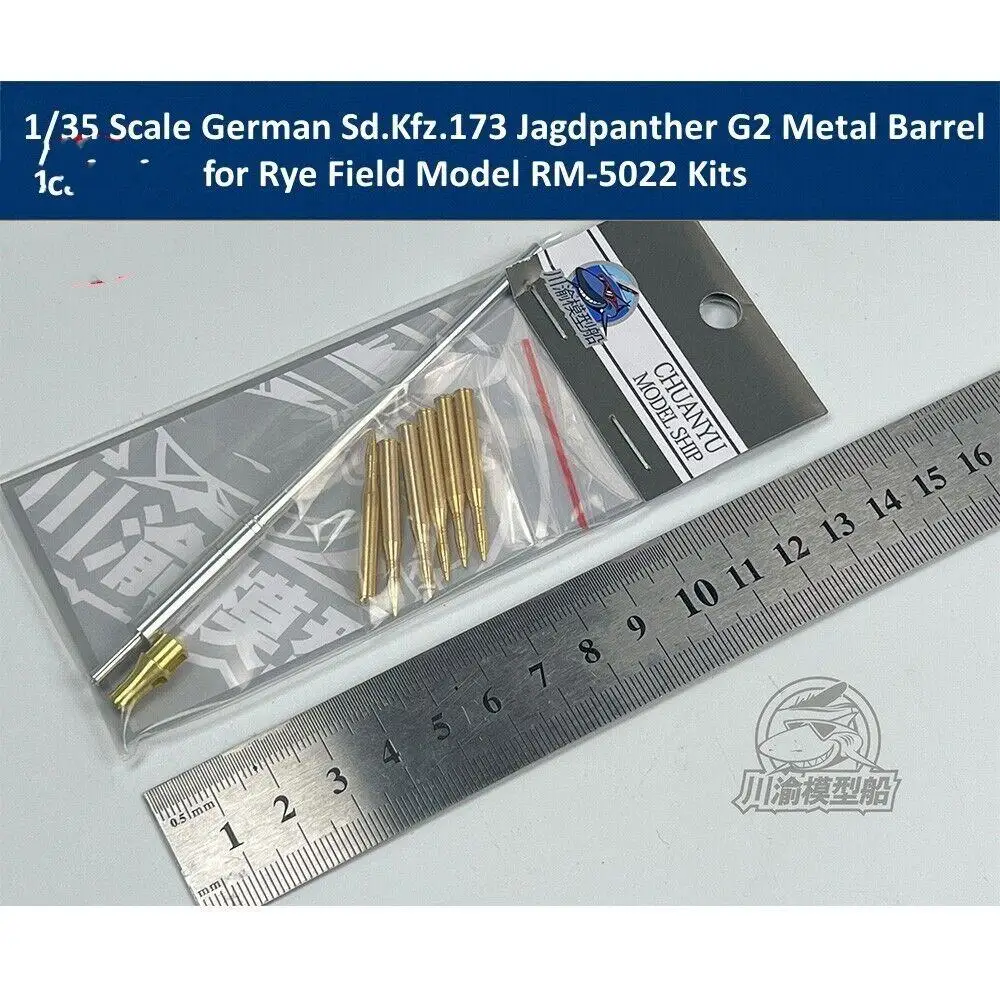 

CYT264 1/35 German Sd.Kfz.173 Jagdpanther G2 Metal Barrel for Rye Field Model RM-5022