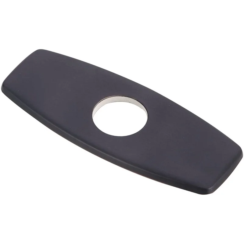 Faucet Panel Fish Tail Panel Stainless Steel Kitchen Faucet Panel Faucet Bottom Plate Decorative Cover Plate Shy Plate