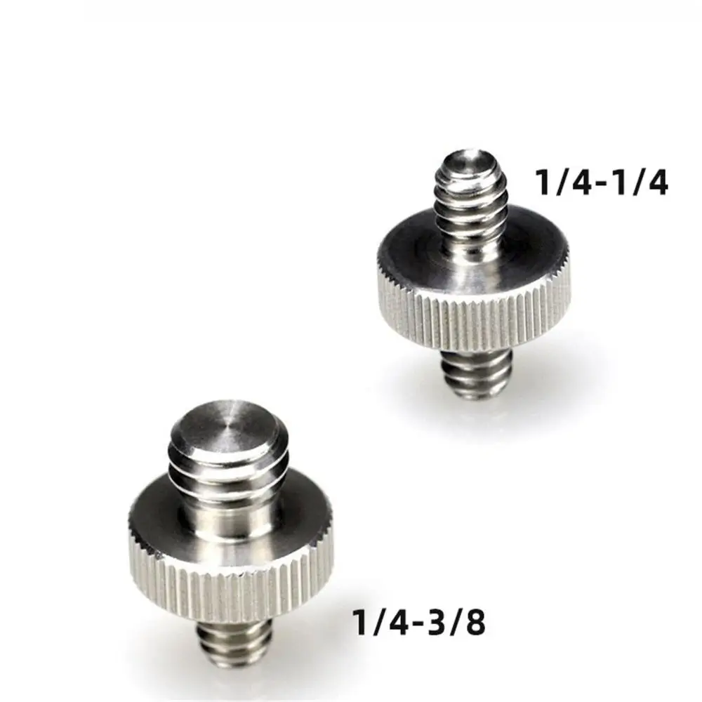 Camera Conversion Screw 1/4 Male to 3/8 Male Screw Tripod Monopod Mount Adapter Photography Accessories