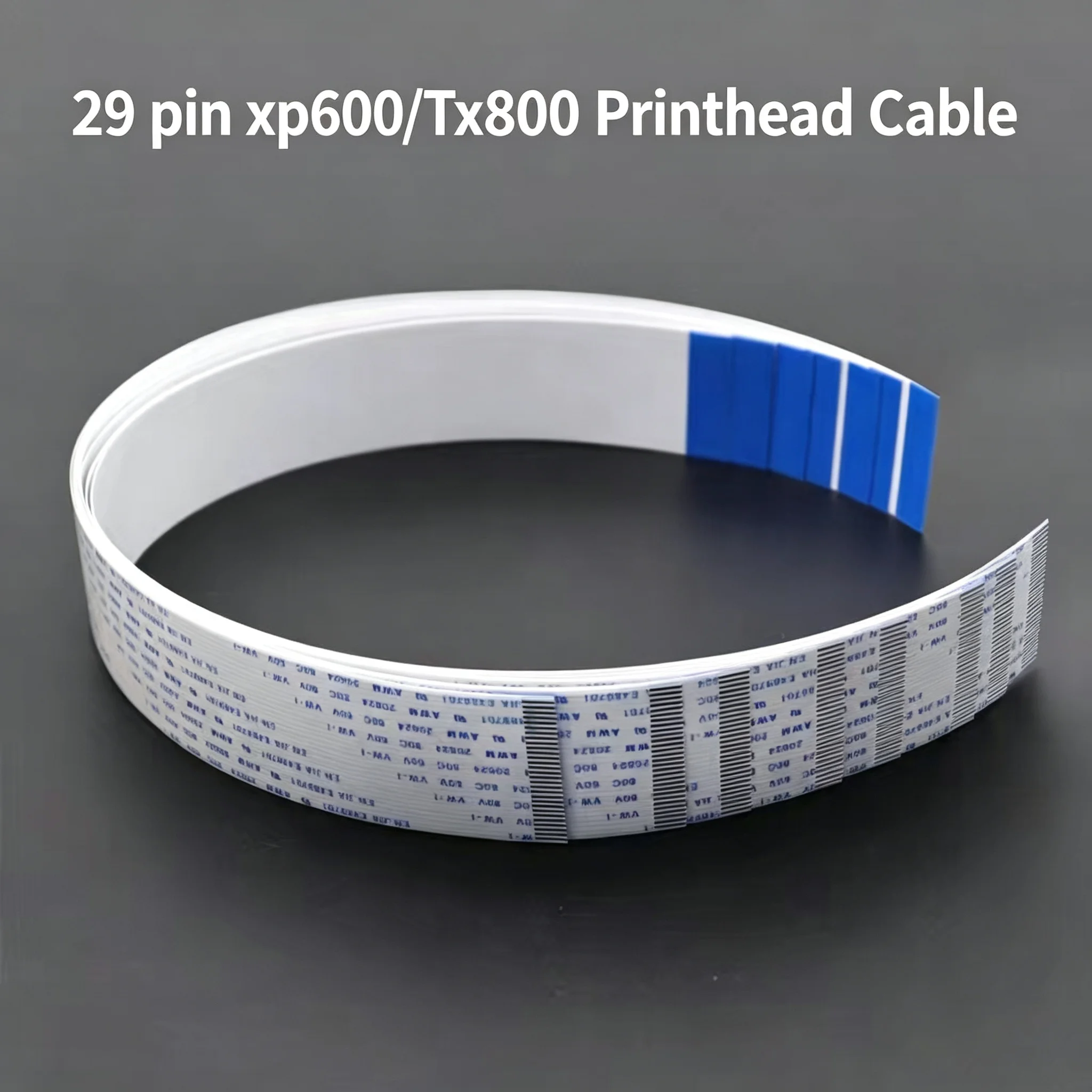 Cable plano FFC de 29 pines para impresora Mimaki jv300 Roland VS640 Mutoh 1638, cable de cabezal DX7, cable de datos para cabezal de impresión XP600 TX800, 10 Uds.