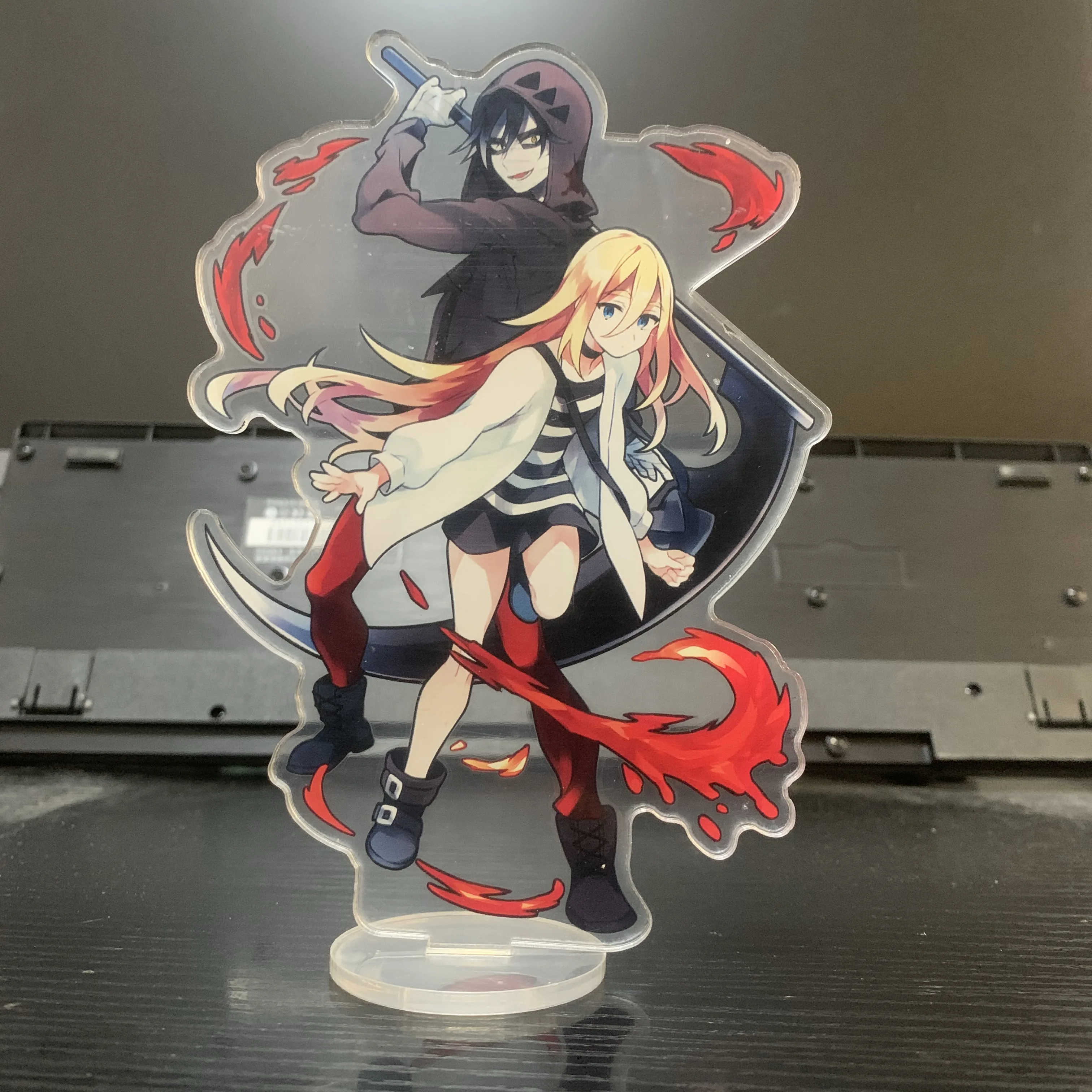 15CM Anime Angels of Death Figures Isaac·Foster Acrylic Stands  Rachel・Gardner Eddie Character Model Desktop Decoration Fans Toys