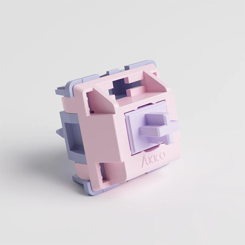 Akko Fairy Switch Compatível com Teclado Mecânico mx Linear Pin 50g 45 Pcs - Imagem 2