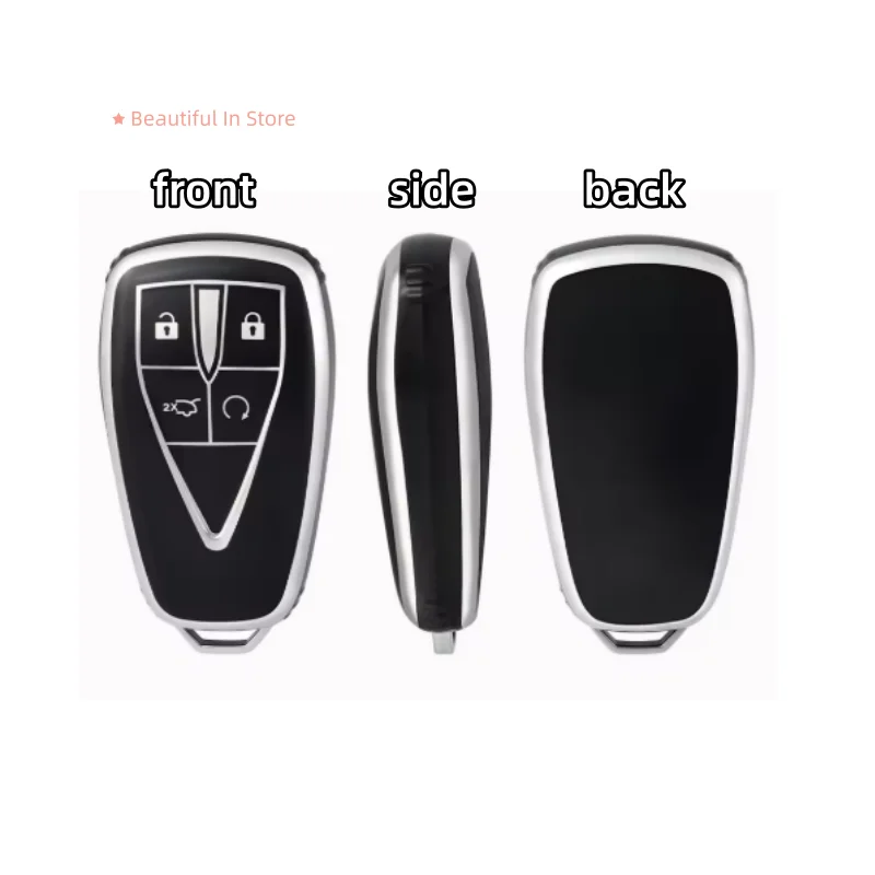 Durable Car Key Case Covers - 2 Pack