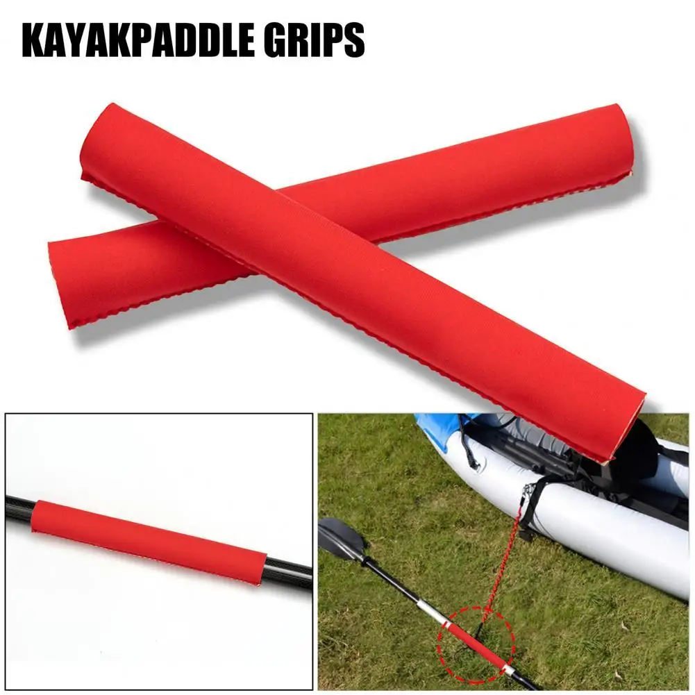 1 Pair Useful Kayak Cover Grip Antiskid Protective Paddle Wrap Grip