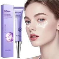 Collagen Recombinant Type III Firming Eye Cream Fade Fine Lines Remove Eye Bag Anti Dark Circles Puffiness Brightening Skin Care