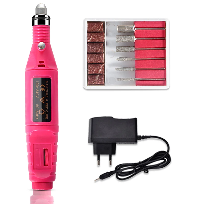 Gel Nail Polish Kit With UV Nail Lamp Electric Nail Drill Machine Soak OFF Gel Nail Kit Base&Top Coat Gel Polish Nail Tool Set 3