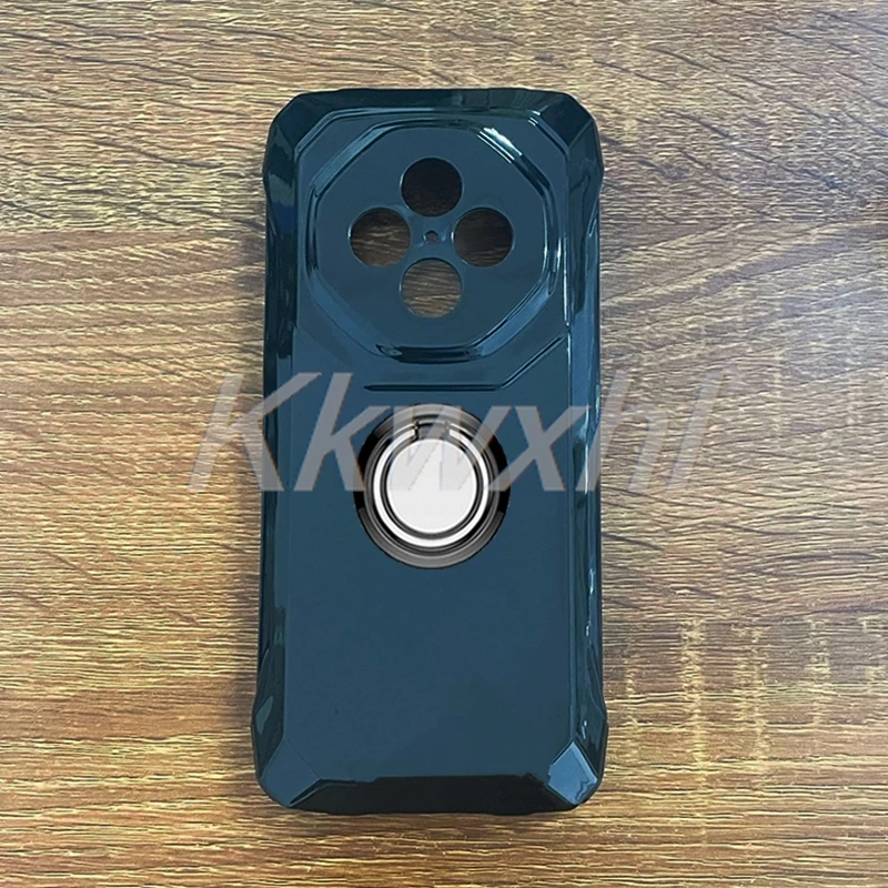 Premium Shockproof Phone Case with Back Ring Holder - Soft Protective Cover for Blackview Fort Series