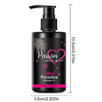 Huile de massage Paradise aux vitamines et minéraux - Nourrit et hydrate, huile de massage pour le corps, idéale pour les massages en couple, 200 ml 4