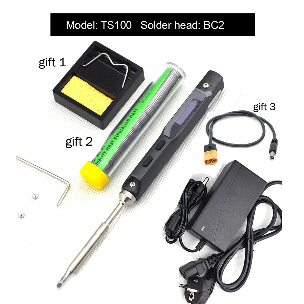 Ts100 Digital Smart Mini Portable Soldering Iron - Ts100 Mini Portable  Electric - Aliexpress