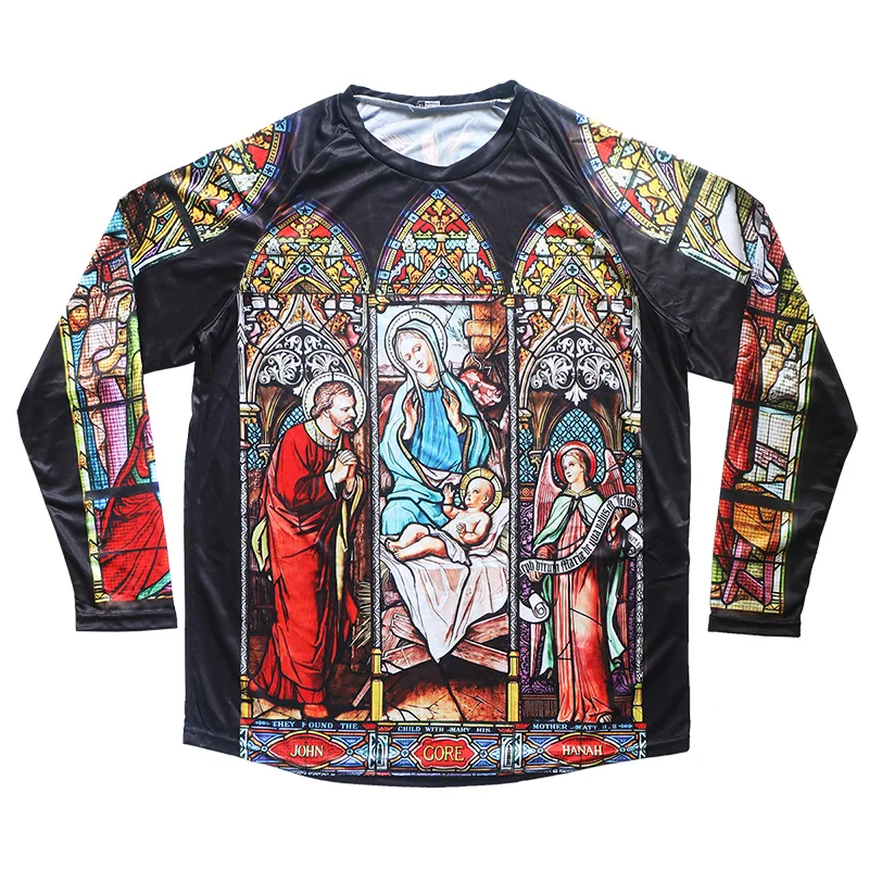 

MX Church Outdoor Bike Wear, Long Sleeve Cycling Top, Road Motocross Clothes, Bicycle Jersey, Rider Downhill Shirt, Bike Wear