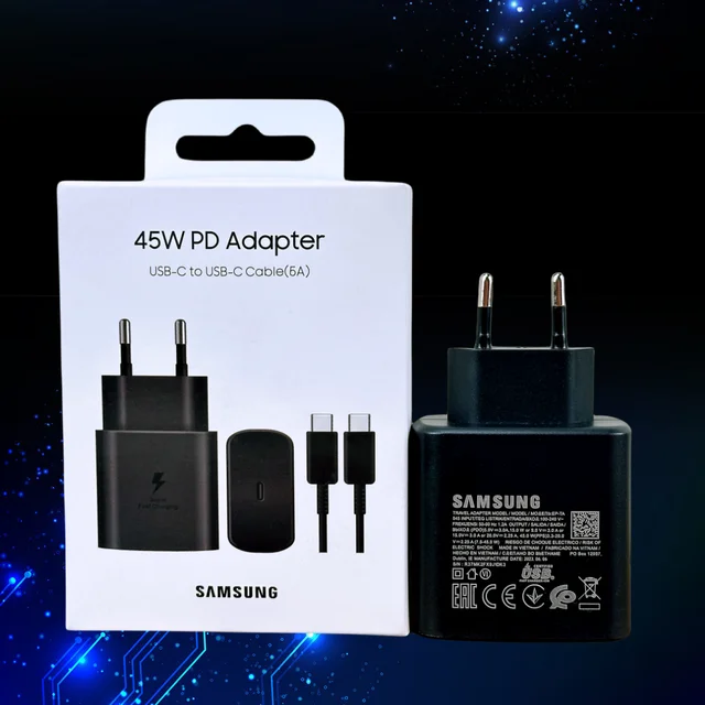 Carregador Samsung Super Rápido de 45W