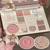Colorrose Embossed Eyeshadow Palette 2023 New Blush High Gloss Integrated Palette Shimmer Shine Nude Eye Glitter Make Up Palette 1