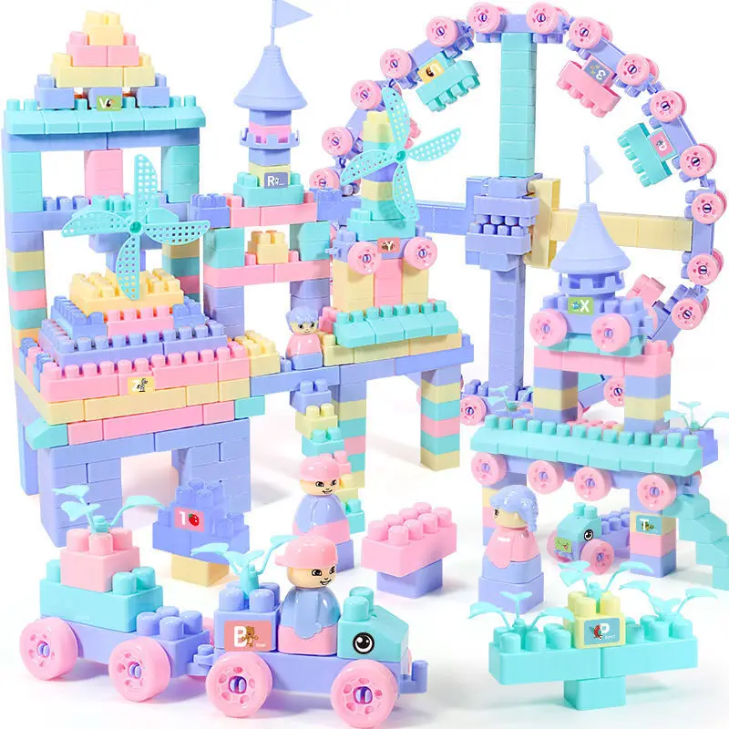 

Children'S Building Block Assembly Toys, Puzzle Large Particles, Large Size, 3-Year-Old Children, Intelligence, Age 3, 1 To 2, 6