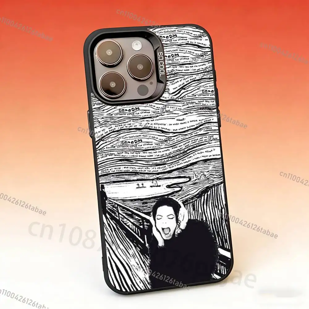 Iconic Singer Matte Shockproof Phone Case - Sleek & Durable Design