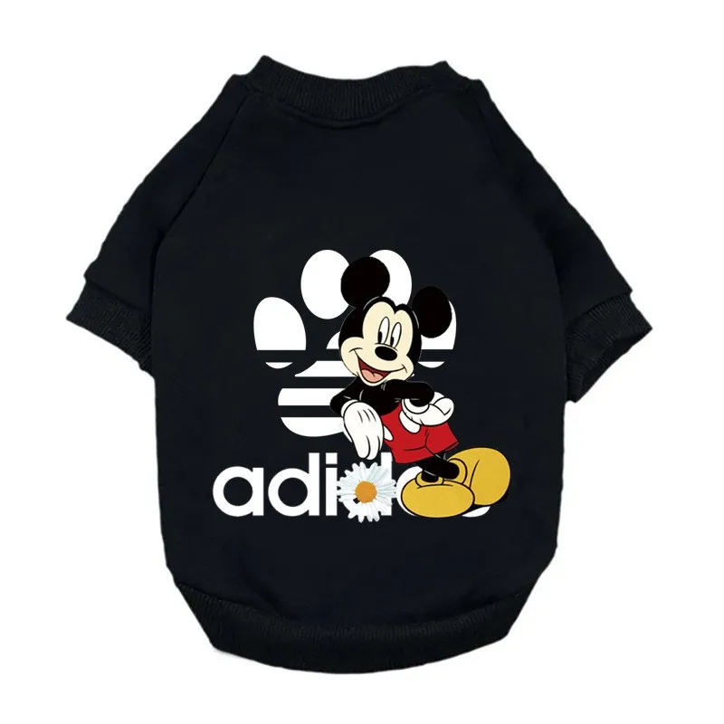 Disney Cartoon Pattern Pet Hoodie Mickey Mouse Dumbo Dog Print Jacket Outdoor Breathable Dog Set Small Medium-sized S-xxl Pet Clothes
