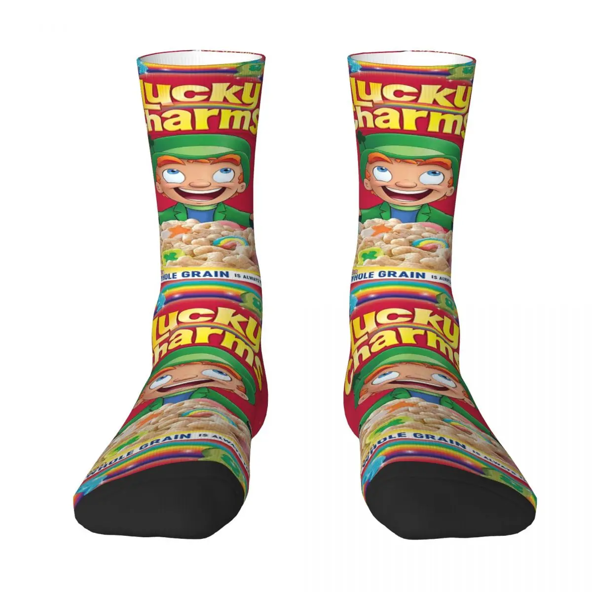 

Поглощающие пот носки Lucky Charms Харадзюку всесезонные длинные носки аксессуары для унисекс подарок на день рождения