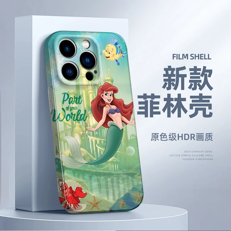 The Little Mermaid Cute Feilin Film Hard Cover For Apple iPhone 14