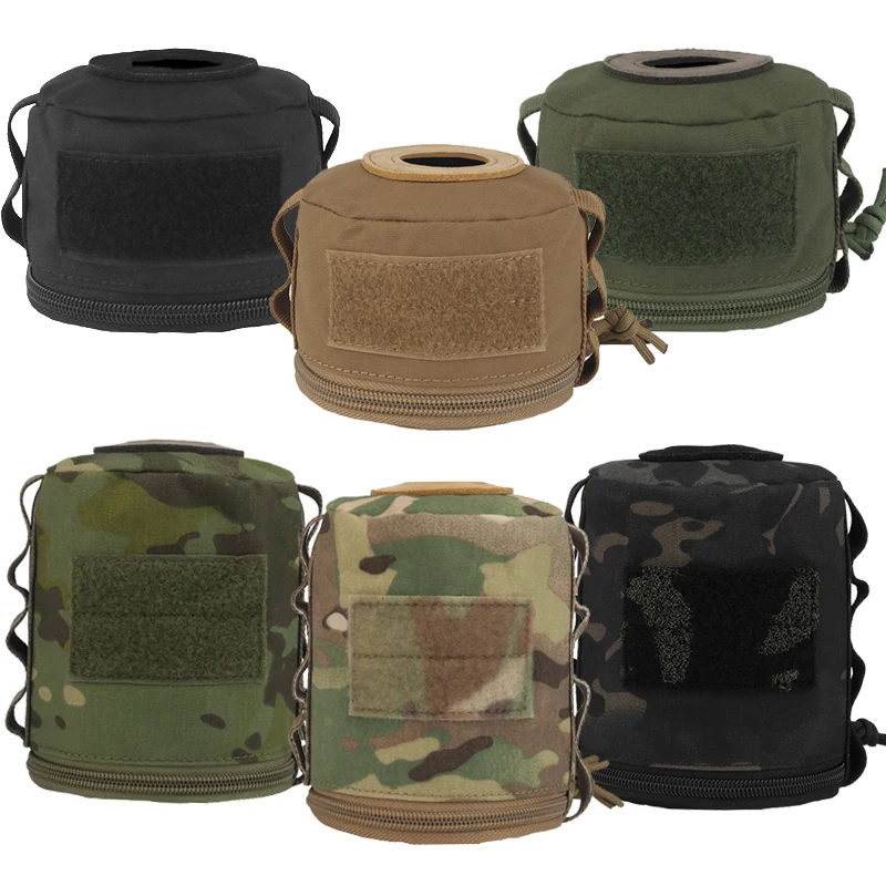 캠핑 피크닉 야외 가스 탱크 파우치 보관 케이스, 실린더 가스 탱크 거치대 가스..