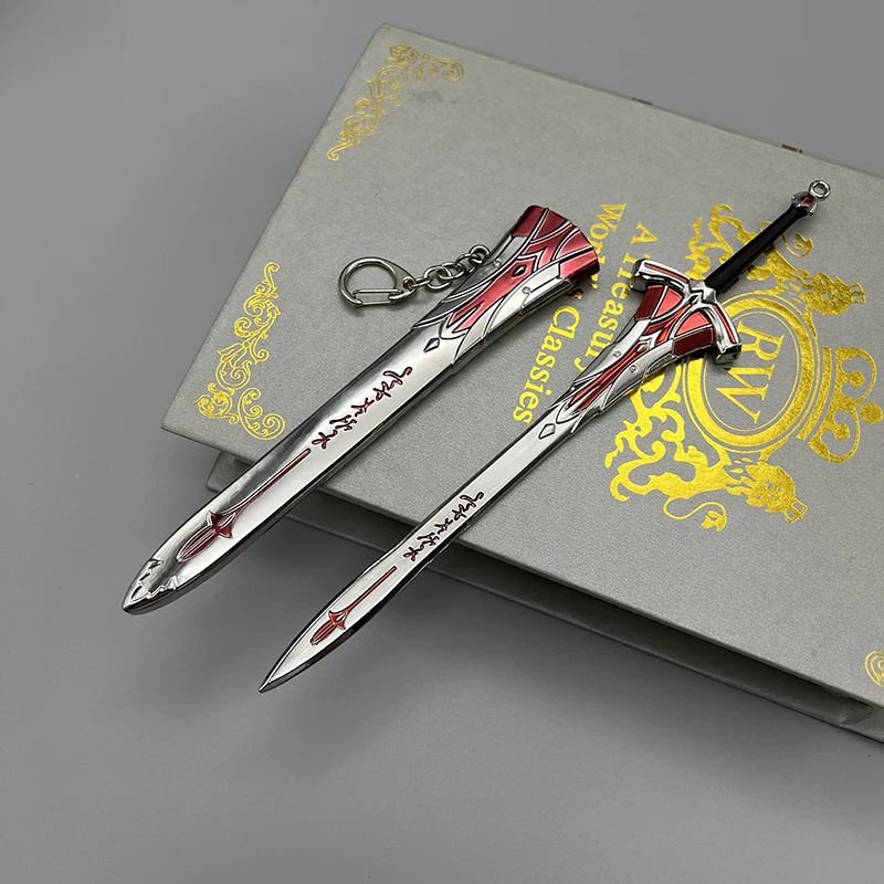 

22cm Clarent Sword Mordred Saber FATE Anime Peripheral Knights of the Round Table 1:6 Equipment Crafts Toy Decoration Collection