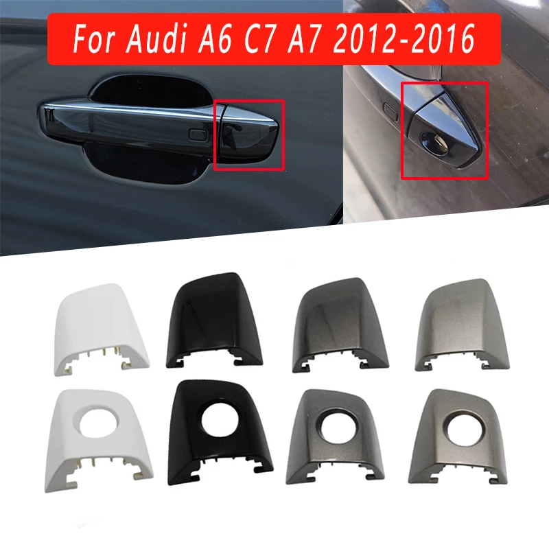 

Car Accessories For Audi A6 A7 C7 2012-2018 Automobile Driving Door Outer Handle Cover Keyhole Small Cover Door Handle Cover New