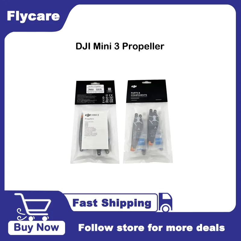 Hélices Drone DJI Mini 3 - Lot de 2/4/8 Pales Silencieuses