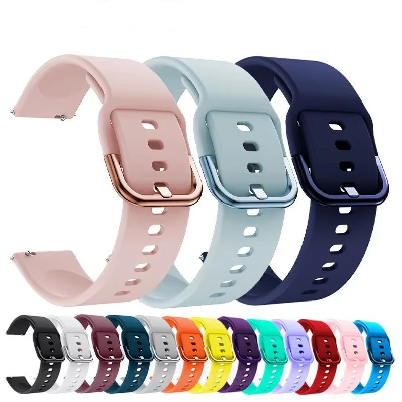 Silicone Watch Band - Soft and Durable Replacement Strap in Assorted Sizes