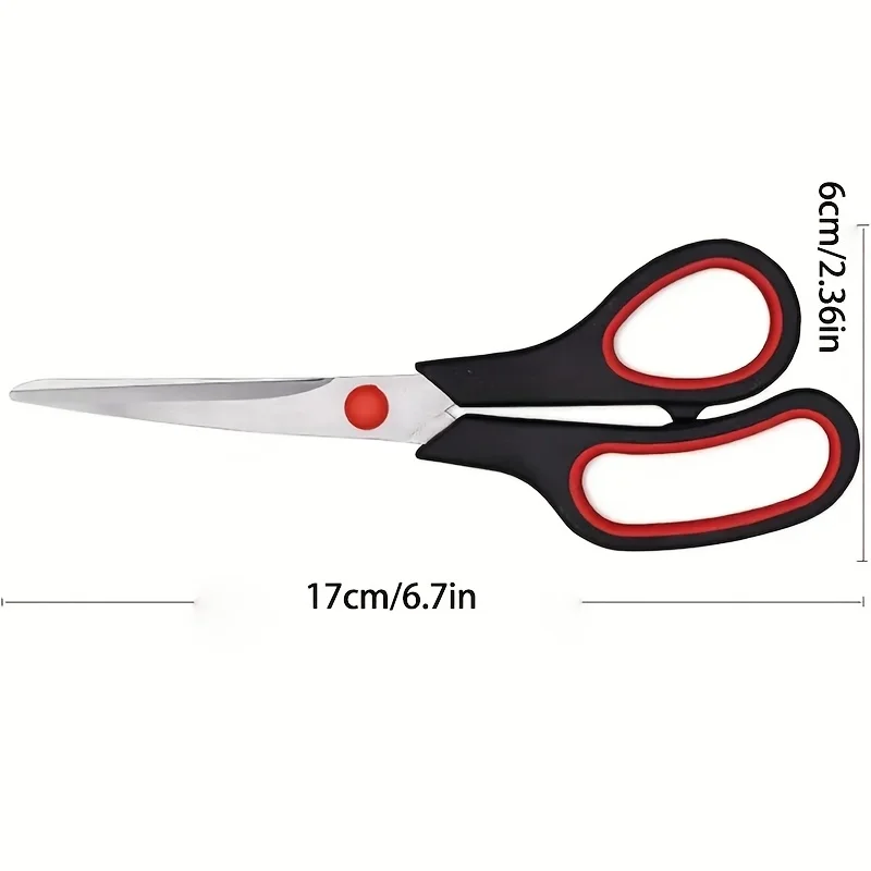 Stainless Steel Scissors Student Stationery Scissor Household Multi Functional Office Tailor Scissors Hand Cutting New - 5