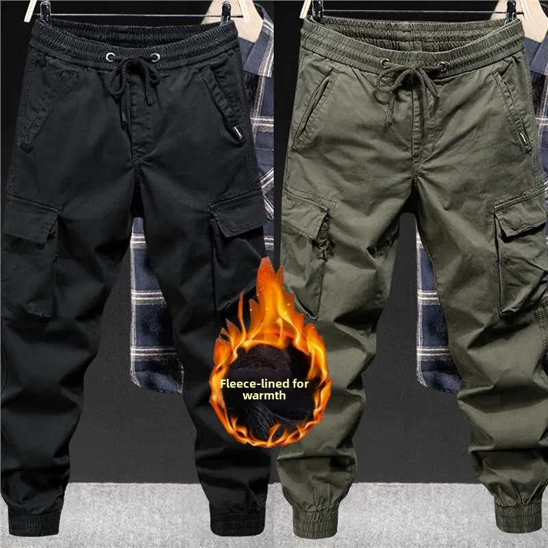 Black + army green [fleece lined]