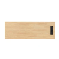 Îlot de cuisine mobile sur roulettes, table extensible et pliable, chariot de cuisine avec tiroirs et prises USB AC, meuble de rangement multifonction pour cuisine et salle à manger 7