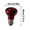 Pet Red Heating Lamp E27 Day Night For Amphibian Snake Lamp Heat Reptile Bulb UV Light 25/50/75/60/40/100W AC220-240V 4