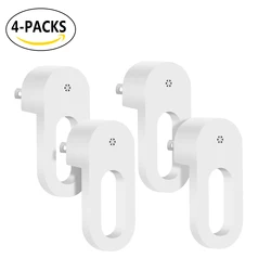 Warm White Dusk - to - Dawn LED Night Light for Kids' Rooms and Nurseries (2 Pack)