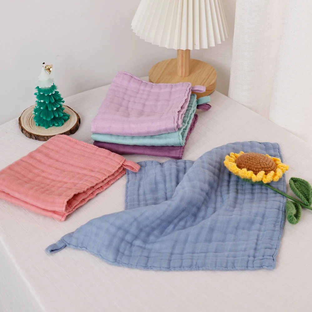 6 Salviette Viso In Flanella Di Bambù - 30x30 Cm - Riutilizzabili E Morbidissime - Per Pelle Sensibile E Neonati