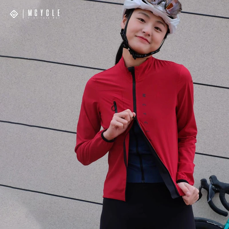 Cycling Bicycle Clothing Wear Rear Mesh Women Bike Windbreaker Jacket Waterproof Men's Cycling Windbreaker jacket