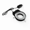 RF4 Microscope Adjustable 144 LED Lighting Industrial Binocular Stereoscopic Lens Magnifying Glass Ring Light Source 4