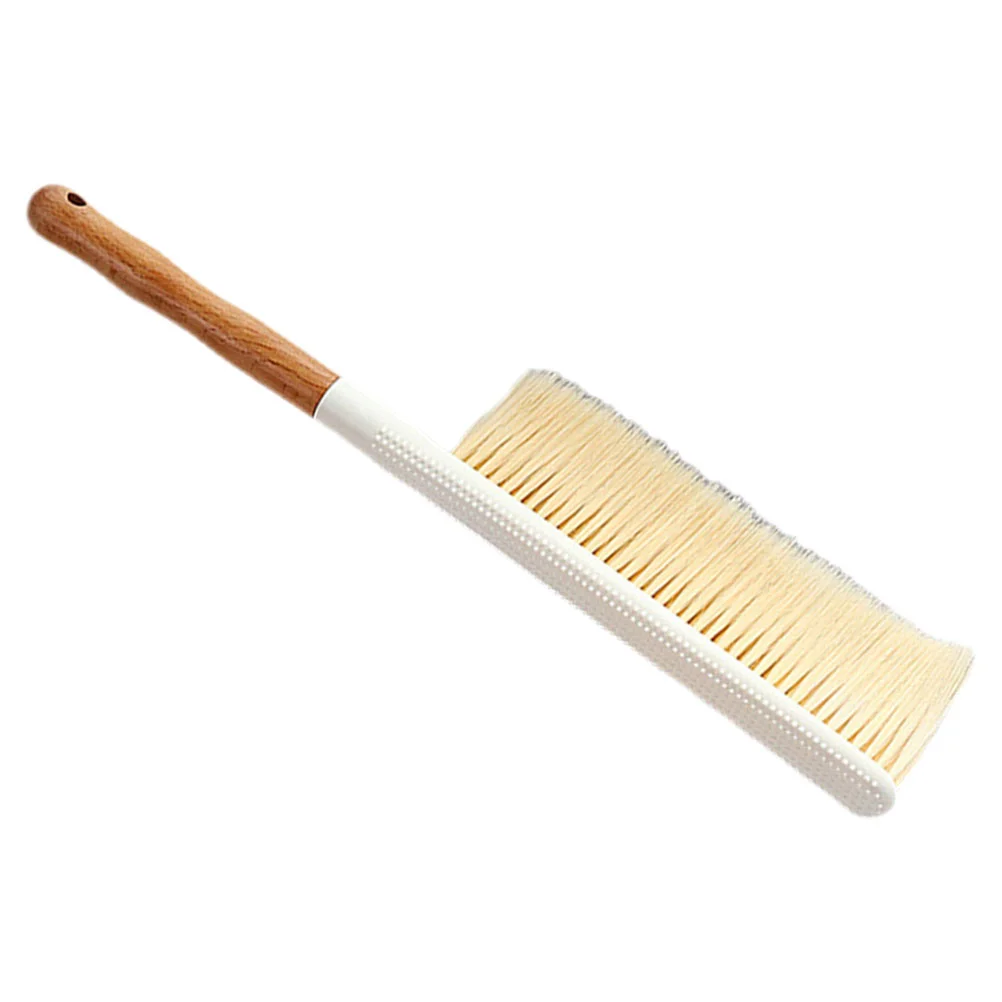 

Hand Broom Wood Handle Hand Brush Dusting Brush Soft Cleaning Brush Bench Brush