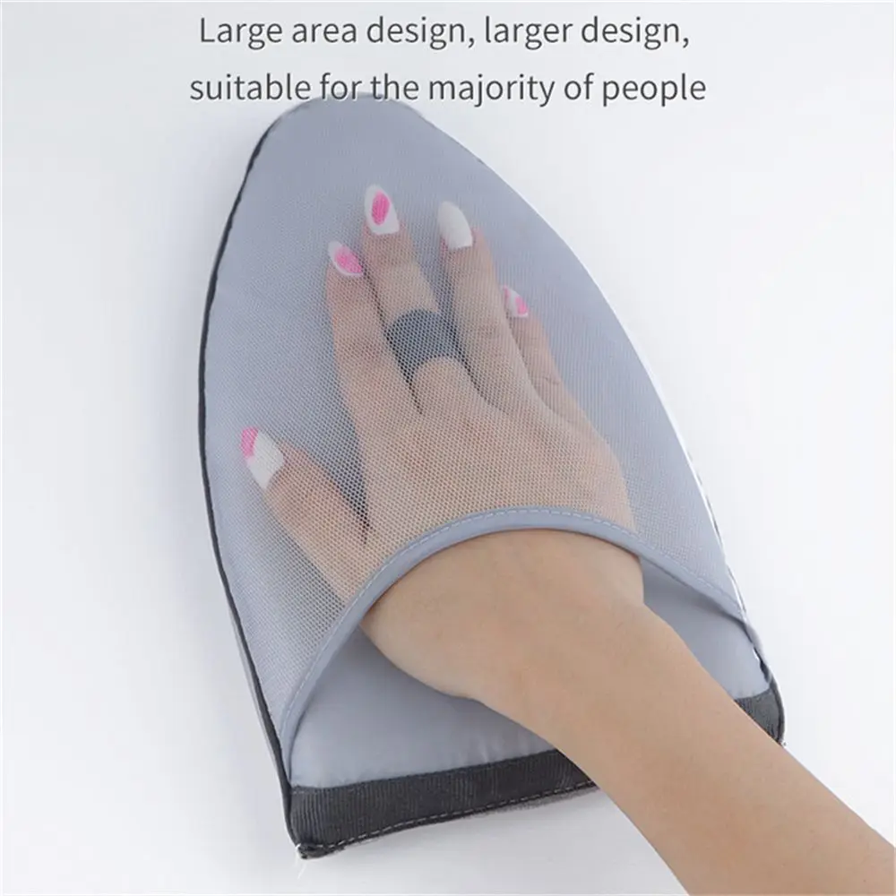 Hand-Held Heat Resistant Glove Mitts Pad Sleeve Iron Table Rack Ironing Board For Clothes Garment Steamer