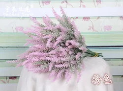 Elegant Lavender Faux Floral Arrangement - Timeless Wedding Décor (Pink)