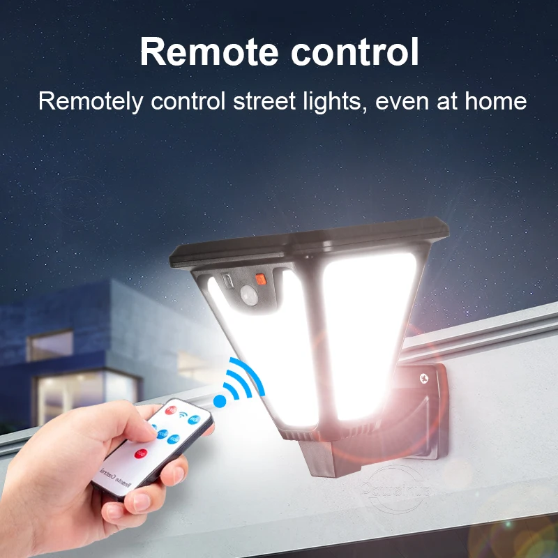 รูปสินค้า โคมไฟพลังงานแสงอาทิตย์ Motion Sensor สวนกลางแจ้ง IP65
