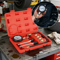 Pressure Gauge Gasoline Engine Compression Tester Automotive Workshop Tools Mechanical Inspection Garage Tool Car Verification