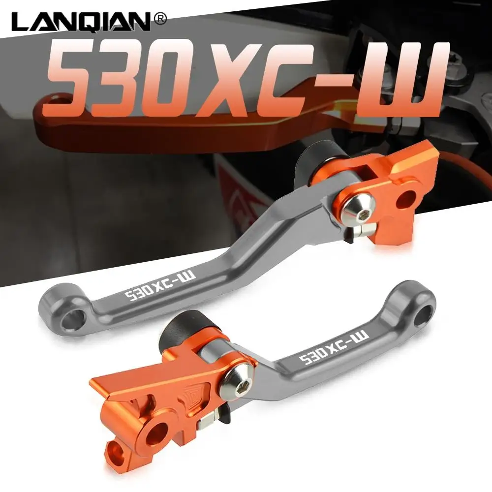 

Motocross Accessories Aluminum Dirt Bike Pivot Brake Clutch Levers For 530XCW 530XCRW 530 XC-W XCR-W 2008 2009 2010 2011